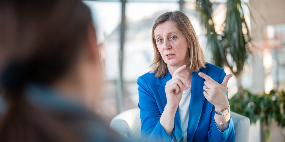 Staatssekretärin Barbara Eibinger-Miedl