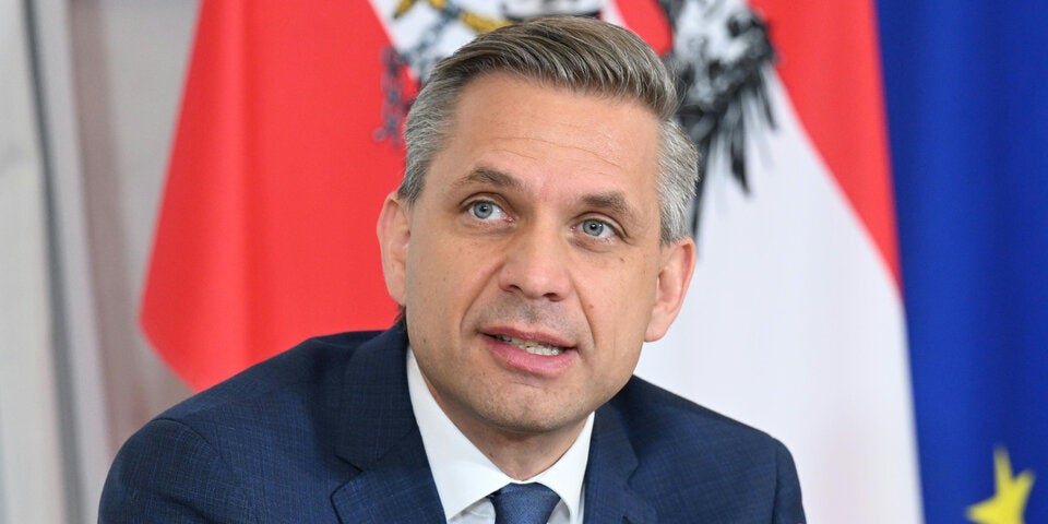 Wirtschaftsminister Wolfgang Hattmannsdorfer (ÖVP)
