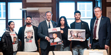 Schellhorn empfing Geschwister von Hamas-Geiseln