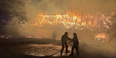 Historisches Haus im Burgenland v&ouml;llig niedergebrannt