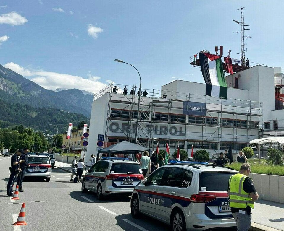 Festnahmen: Pro-Palästina-Aktivisten stürmten ORF-Landesstudio