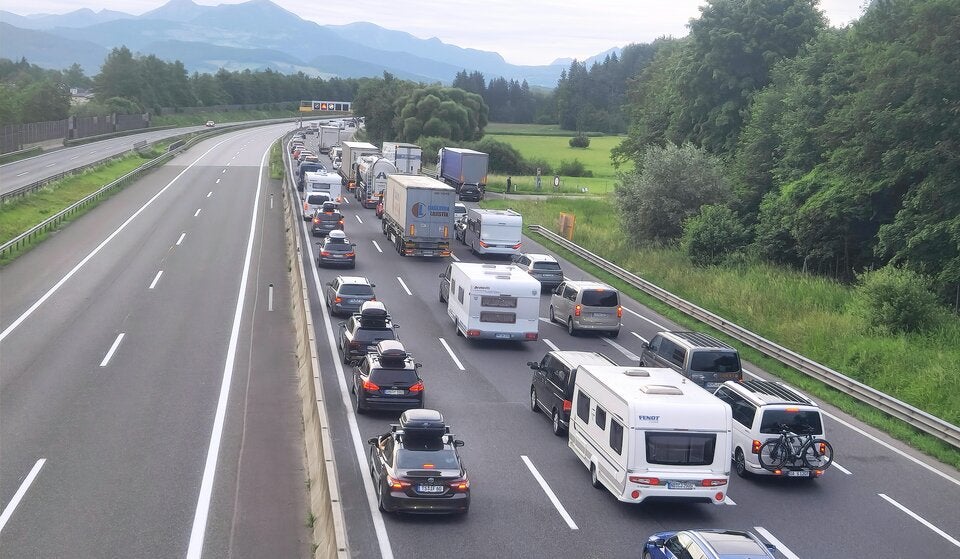 Stau Pfingsten
