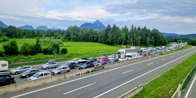 Stau Pfingsten