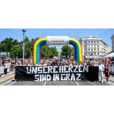 Die besten Bilder von der 29. Vienna Pride-Parade