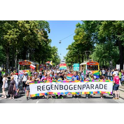 Die besten Bilder von der 29. Vienna Pride-Parade