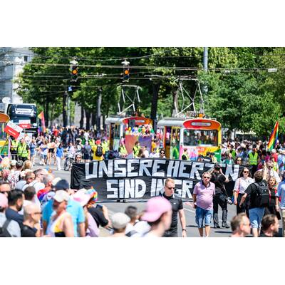 Die besten Bilder von der 29. Vienna Pride-Parade