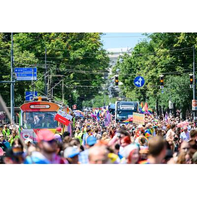 Die besten Bilder von der 29. Vienna Pride-Parade