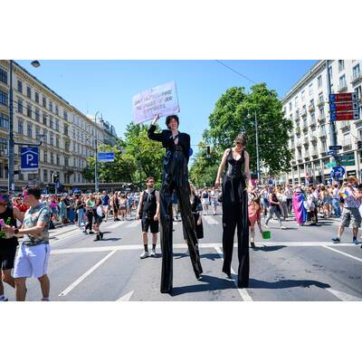 Die besten Bilder von der 29. Vienna Pride-Parade