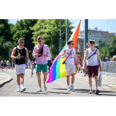 Die besten Bilder von der 29. Vienna Pride-Parade
