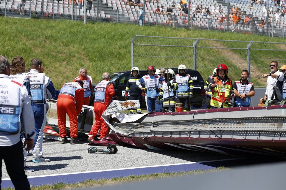 Schock in Spielberg: Brücke eingestürzt