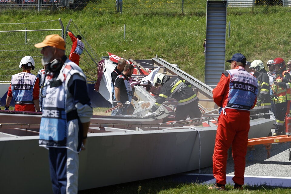 Schock in Spielberg: Brücke eingestürzt