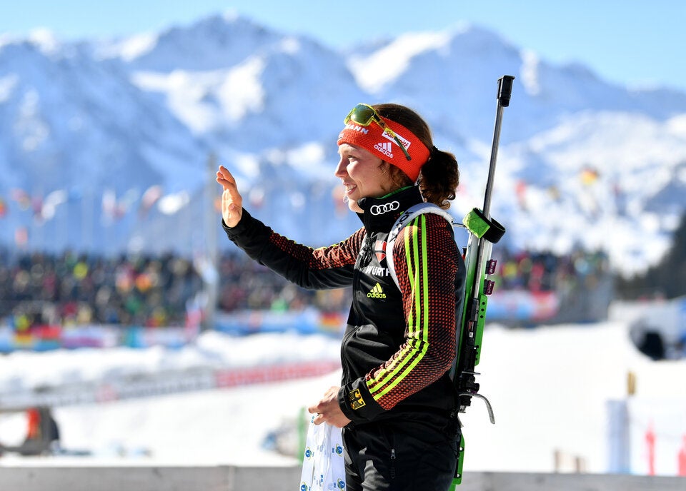 Biathlon-Olympiasiegerin Laura Dahlmeier