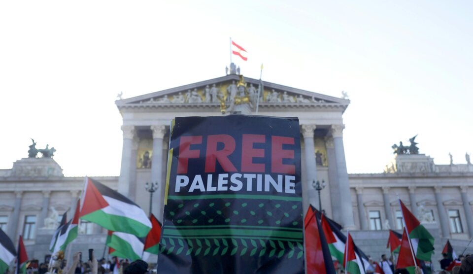 palästina demo wien