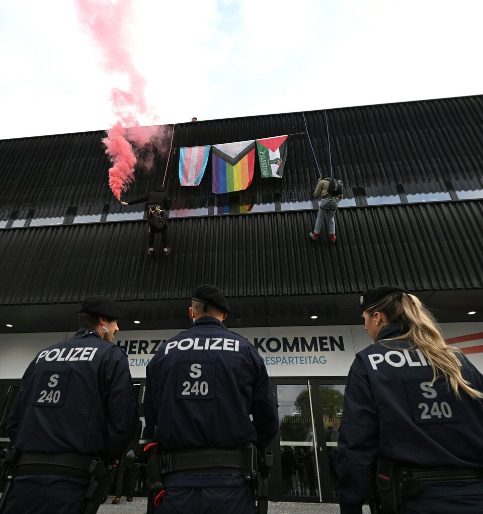 Links-Protest gegen FPÖ und Kickl: Polizei musste räumen