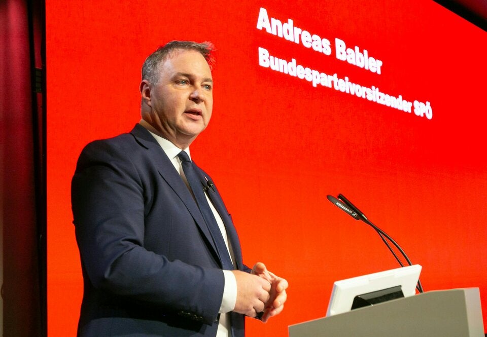 SPÖ-Bundesparteivorsitzender Andreas Babler