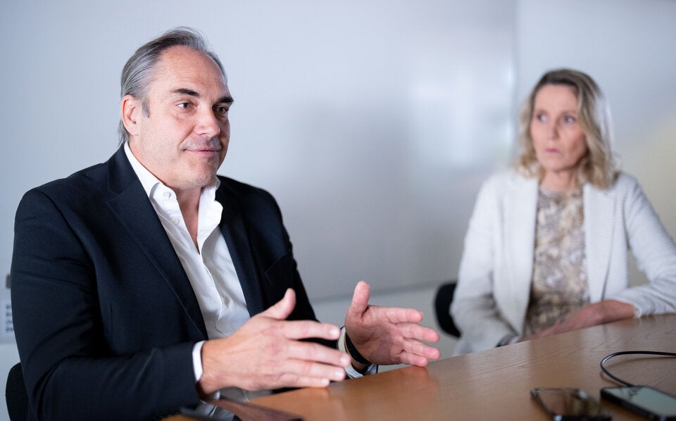 ORF-Sportchefs Veronika Dragon-Berger und Martin Szerencsi