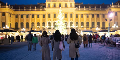 Weihnachtsmarkt in Schönbrunn mit höchster Medienpräsenz