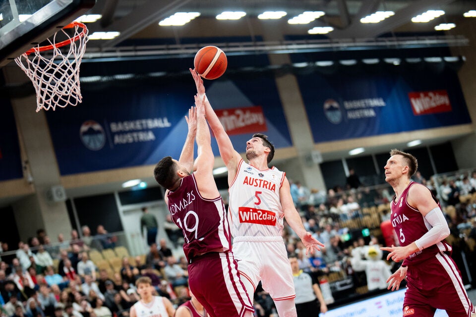 Österreich gegen Lettland