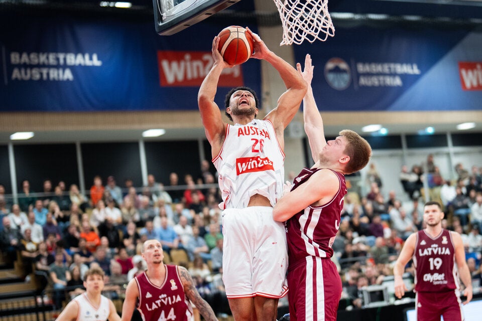 Österreich gegen Lettland