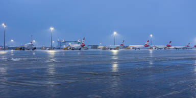 Flughafen Wien-Schwechat f&auml;hrt Betrieb wieder hoch