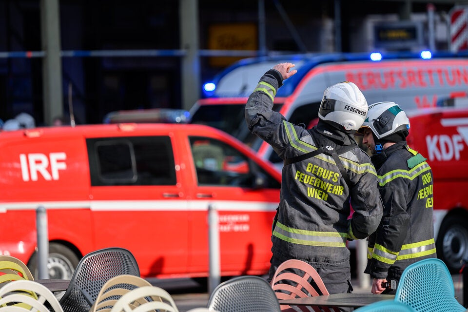 Baugerüst in Wien-Alsergrund eingestürzt