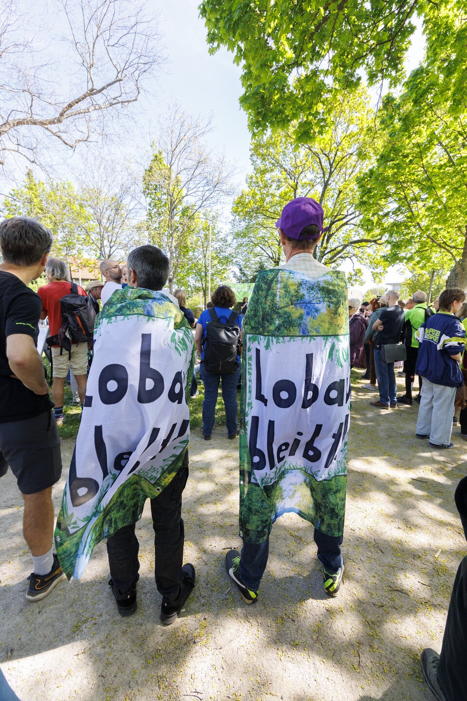 Lobau-Tunnel - Demonstration von Anrainer- und Umweltinitiativen
