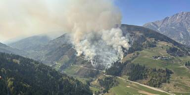 Waldbrand in K&auml;rnten