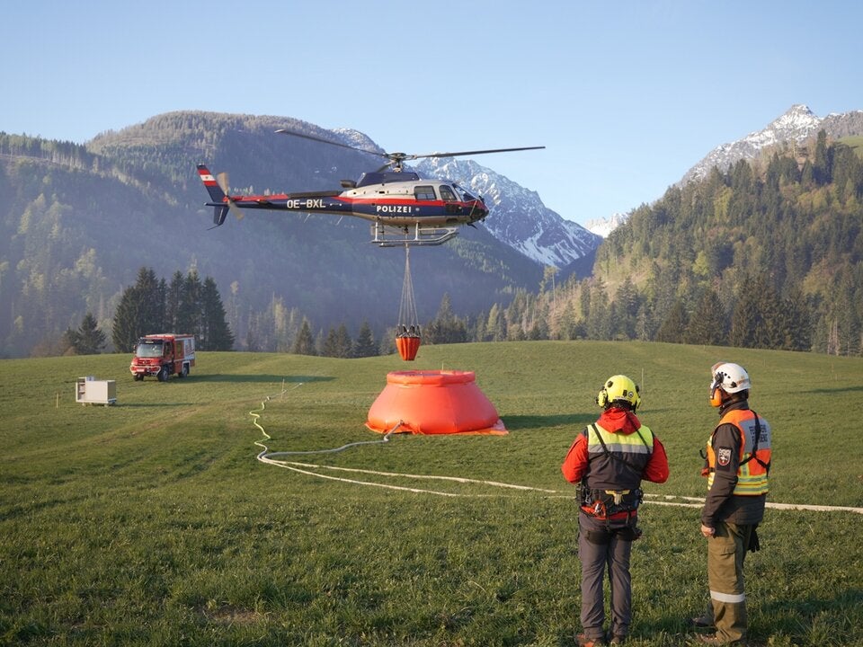 Waldbrand in Kärnten