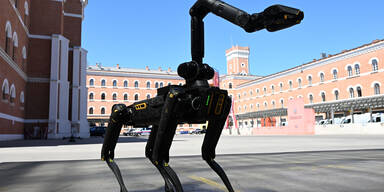 Eurovision Song Contest Wien Polizei Roboter