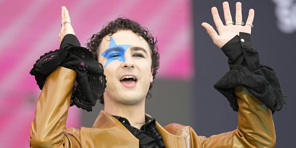 Cosmo beim ESC-Opening