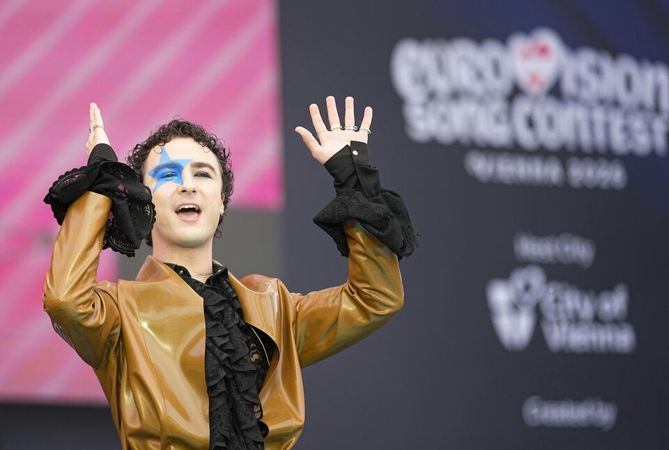 Cosmo beim ESC-Opening