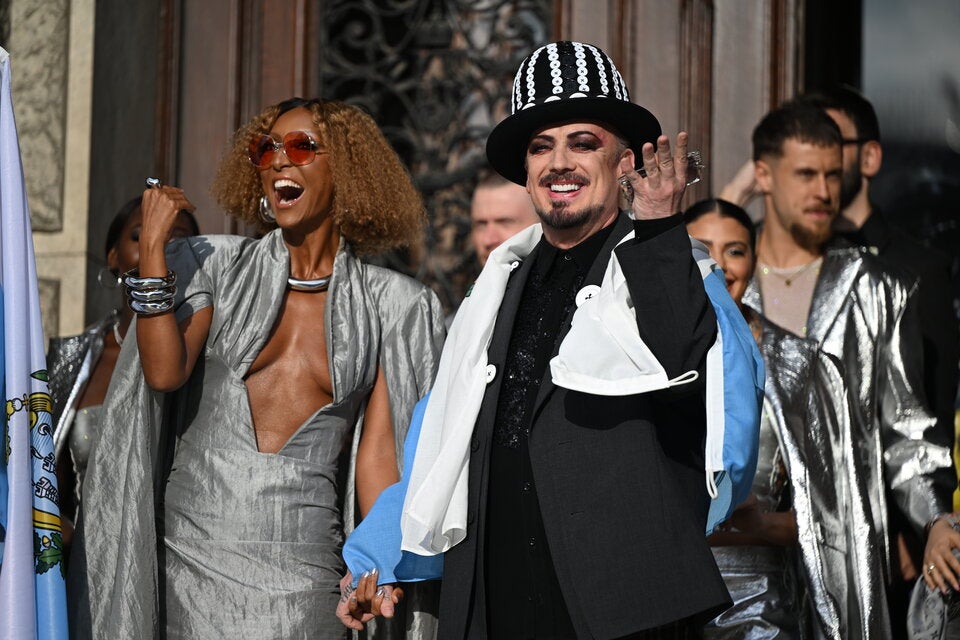 Senhit (San Marino) mit Boy George
