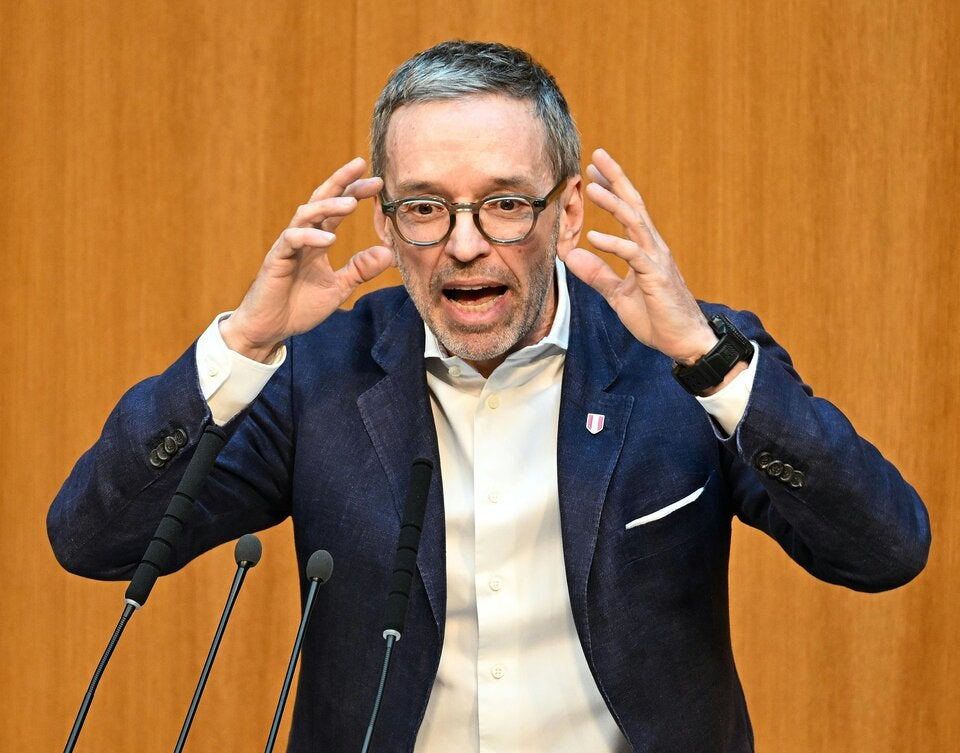 FPÖ-Chef Herbert Kickl im Parlament.