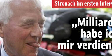 Die Milliarde
habe ich mir
verdient