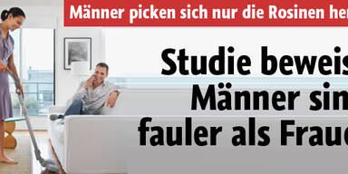 Männer sind fauler als Frauen