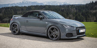 Scharfe Version des Audi TT Roadster 