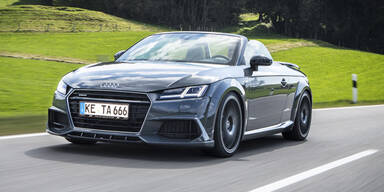 Scharfe Version des Audi TT Roadster 