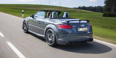 Scharfe Version des Audi TT Roadster 