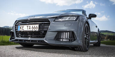 Scharfe Version des Audi TT Roadster 