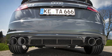 Scharfe Version des Audi TT Roadster 