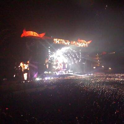 Das AC/DC Konzert.