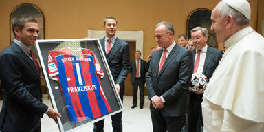 Alaba von Papst-Audienz beeindruckt