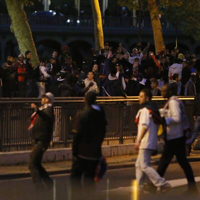 Fan-Randale bei PSG-Meisterfeier