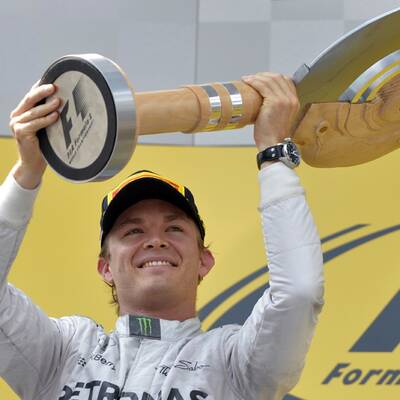 So jubelte Spielberg-Sieger Nico Rosberg