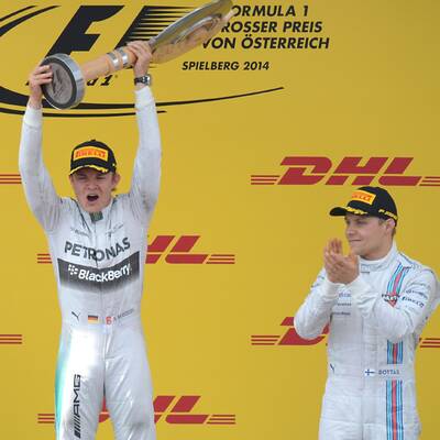 So jubelte Spielberg-Sieger Nico Rosberg