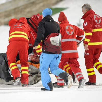 Die Bilder zum Horror-Sturz von Ammann