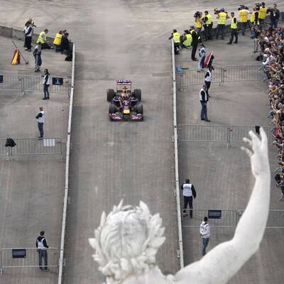 Die besten Bilder zum F1-Gastspiel in Wien