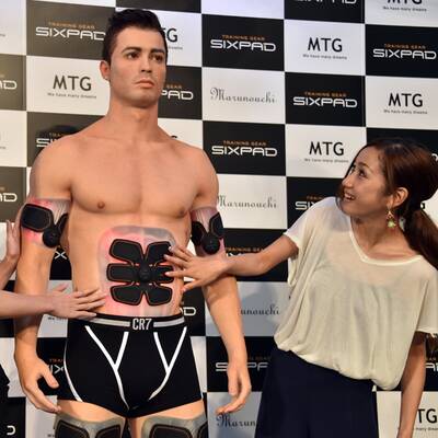 Ronaldo trifft Silikon-Doppelgänger
