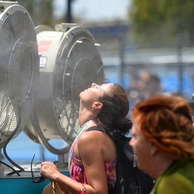  Die Hitze-Fotos von den Australian Open