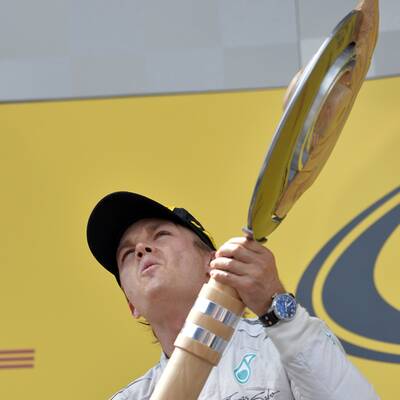 So jubelte Spielberg-Sieger Nico Rosberg